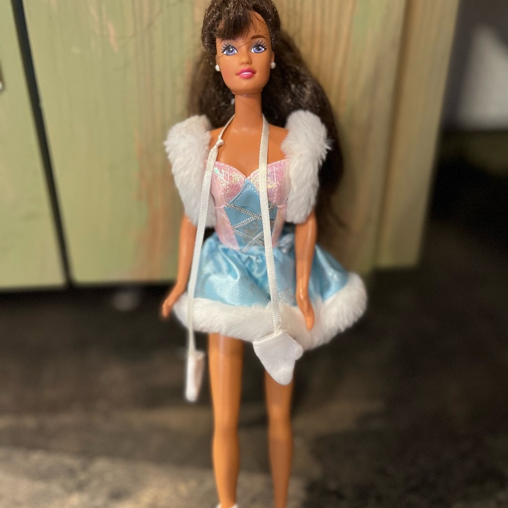 Vintage Ice Skater Barbie